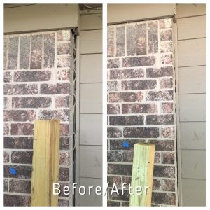 Before and after foundation repair